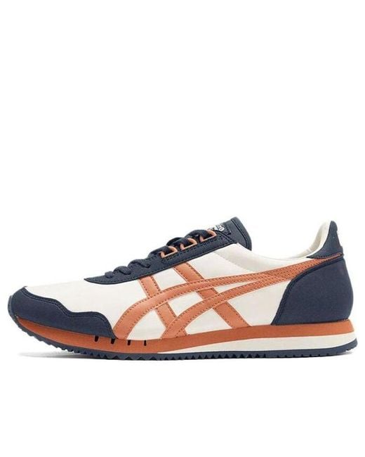 Onitsuka Tiger Blue Dualio Marathon Running Shoes for men