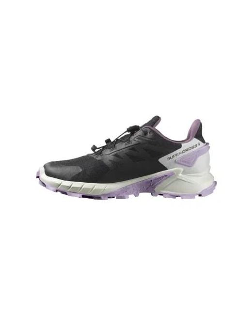 Salomon Black (Wmns) Supercross 4 Gtx Vanilla Ice Orchid Petal'