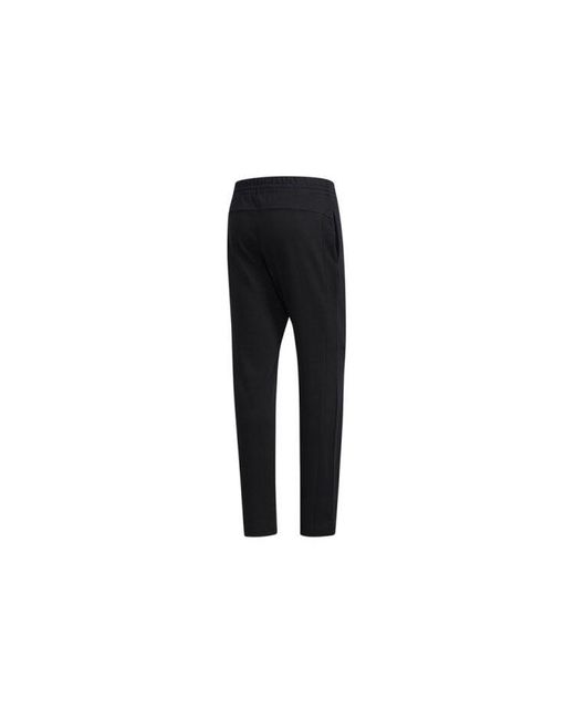 Adidas Black Neo Casual Sports Knit Long Pants for men