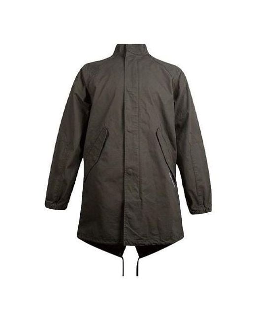 Converse Gray Utility Parka 'Military' for men