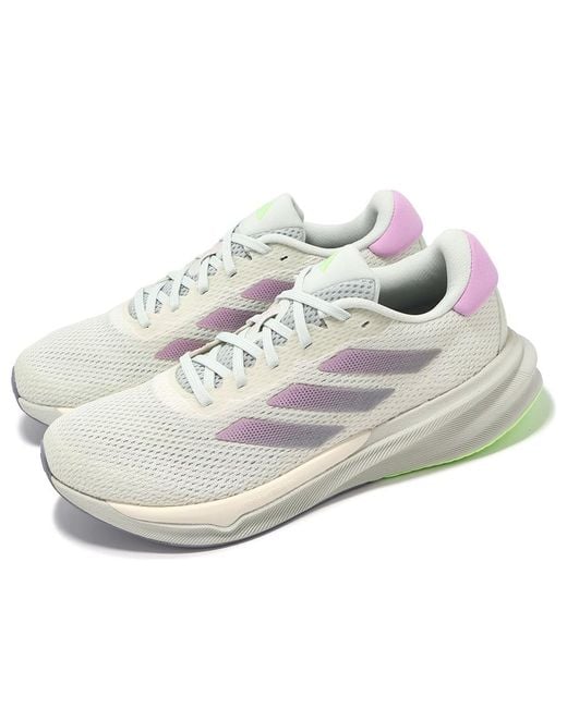 Adidas White (Wmns) Supernova Stride 'Crystal Jade Bliss Lilac' Ig8283