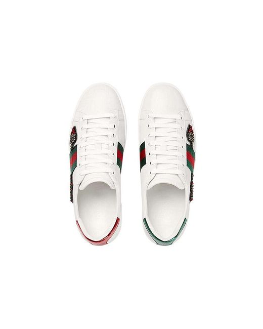 Gucci White (Wmns) Ace Embroidered 'Arrow'