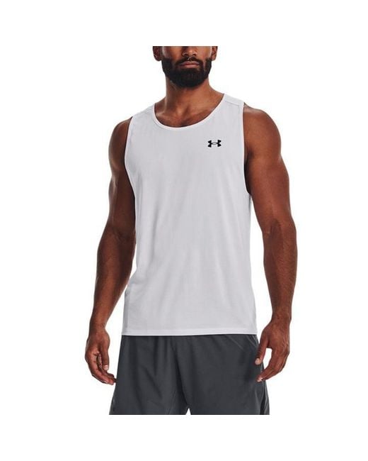 Under Armour White Tech 2.0 Tank Top for men