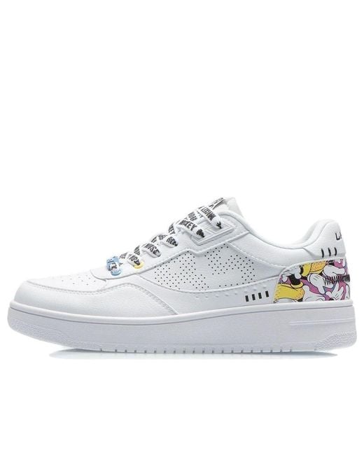 Li-ning White Classic Cushion X Disney for men