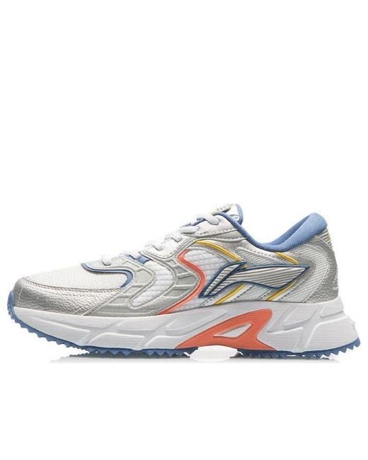 Li-ning Retro Running Shoes in Blue for Men | Lyst