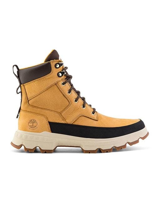 Timberland Brown Greenstride Originals Ultra Waterproof Boots 'Wheat Nubuck' for men