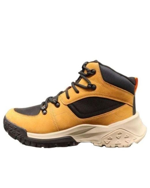 Timberland Yellow Motion Scramble Mid Lace-up Waterproof Hikers for men