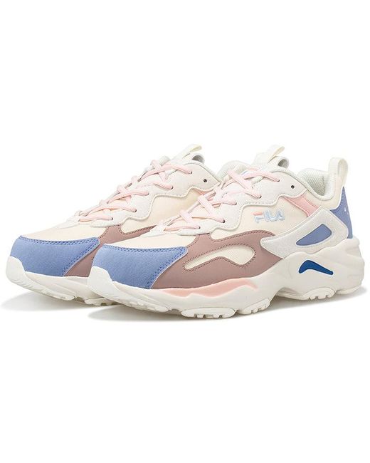 Fila White (Wmns) Fila Tracer Vntg Running Shoes Gs