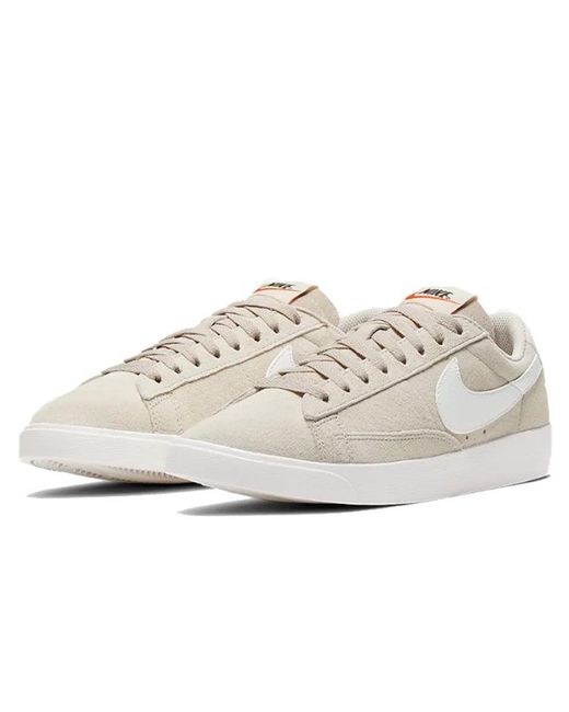 Nike White (Wmns) Blazer Low Sd 'Desert Sand'