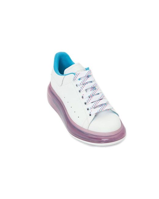 McQueen Blue (Wmns) Oversized Sneaker 'Transparent Sole