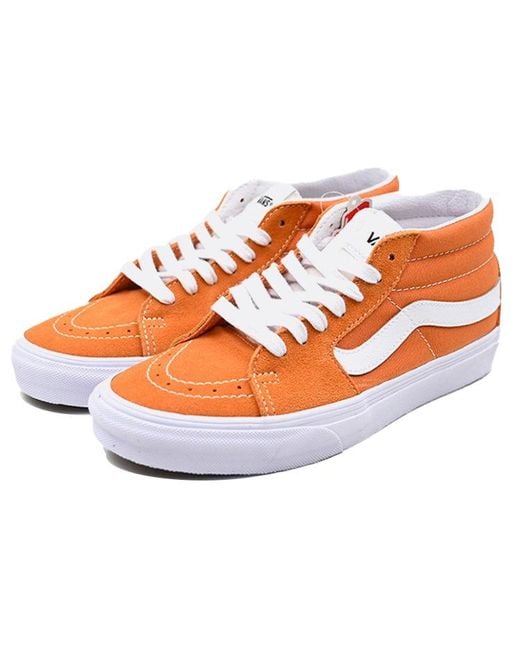 Vans Brown Sk8 Mid for men