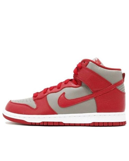 Nike Red Dunk High 'Unlv' for men