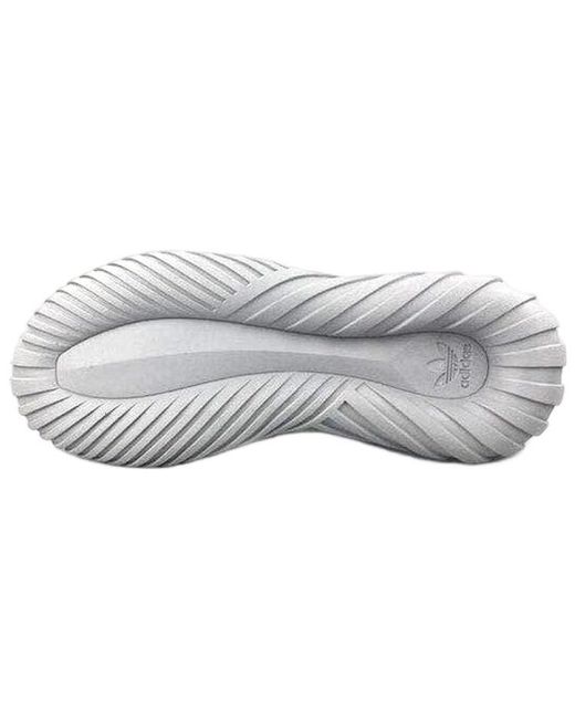 Adidas Gray Tubular Doom 'Metallic' for men