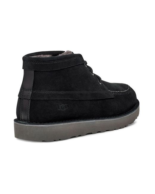 Ugg Black Campout Chukka Low Top Casual Martin Boots for men