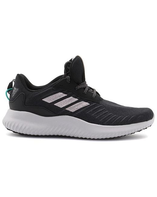 Adidas Black Alphabounce Rc Sliver' for men