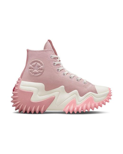 Converse Pink Run Star Motion Platform High 'Stone Mauve' for men