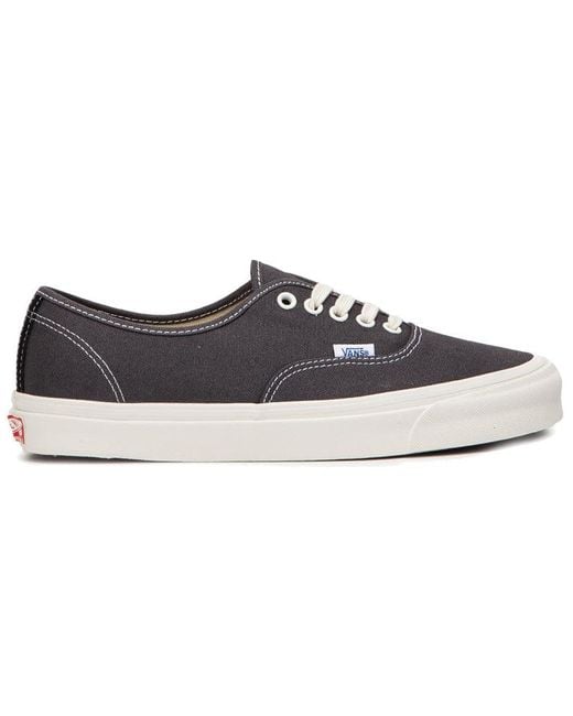 Vans Blue Og Authentic Lx Canvas Asphalt for men
