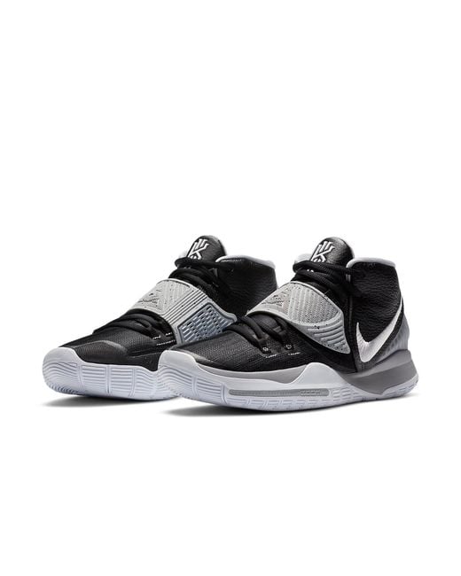Nike Black Kyrie 6 Team Wolf' for men