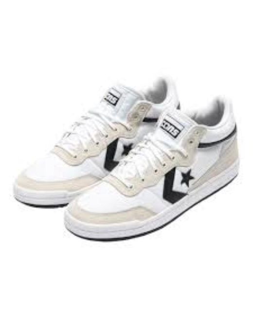 Converse White Fastbreak Pro Leather & Suede for men