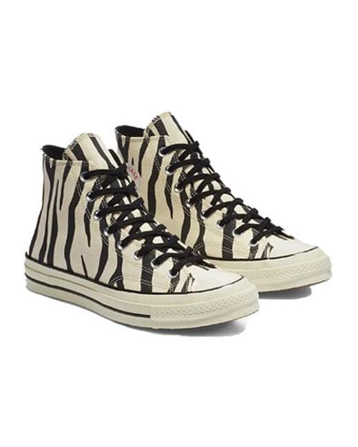 Converse Black Chuck 70 Hi 'Zebra' for men
