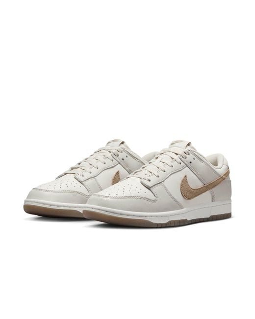 Nike White Dunk Low Se Khaki' for men