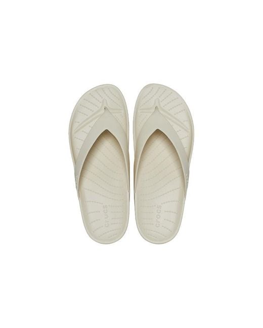 CROCSTM Green (Wmns) Splash Flip 'Bone'