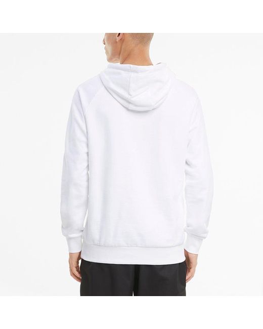 PUMA White International Graphic Hoodie for men