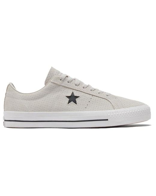 Converse White One Star Pro Shoes for men