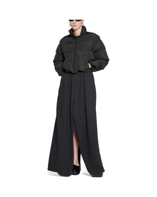 Balenciaga Black Shrunk Puffer Jacket for men