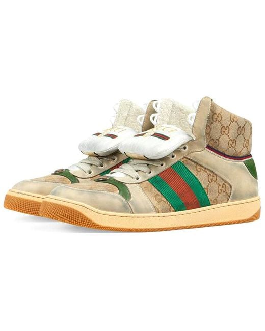 Gucci Natural Screener Gg High 'Off- for men