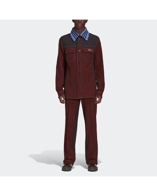 adidas X Wales Bonner Rock Blouson in Red for Men | Lyst UK