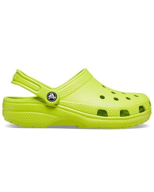 CROCSTM Yellow Classic Clog Beach Sandals for men