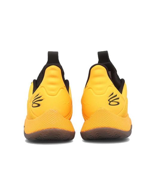Under Armour Yellow Curry 2 Hovr Splash Shock' for men