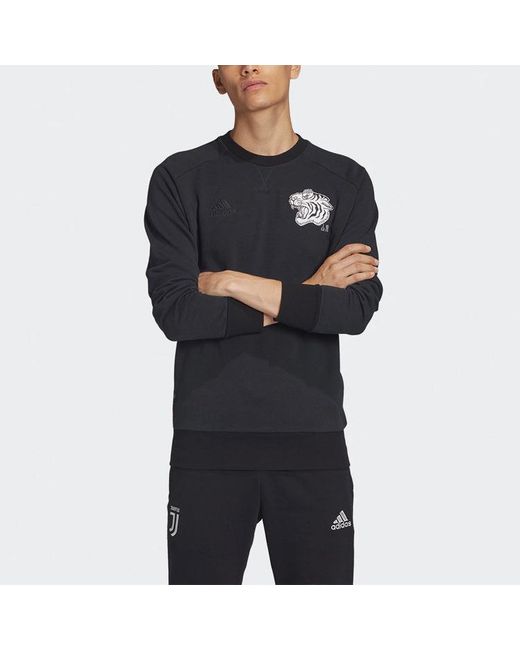 Adidas Blue Juventus Soccer/Football Sports Pullover Knit for men