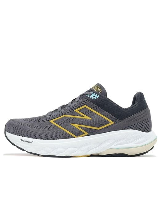 New Balance Blue Fresh Foam X 860V14 'Magnet Ginger Lemon Jade' for men