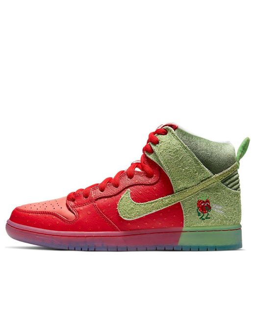 Nike Red Sb Dunk High 'Strawberry Cough' for men
