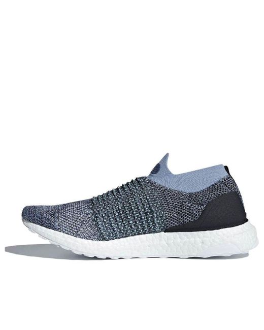 Adidas Blue Parley X Ultraboost Laceless 'Raw' for men