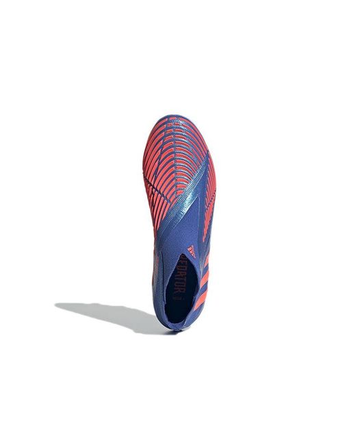 Adidas Blue Predator Edge+ Ag 'Hi-Res Turbo' for men