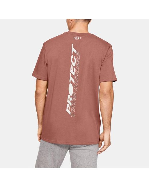Under Armour Pink Graphics Training Sports for men