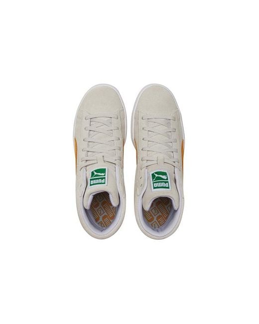 PUMA White Suede Mid 21 Mineral'