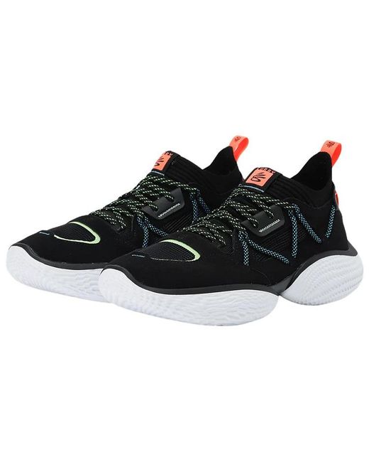 Under Armour Black Curry Flow Cozy Electric Tangerine' for men