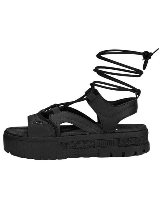 PUMA Black (Wmns) Mayze Sandal Laces ''