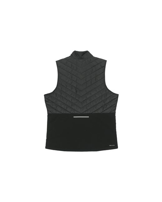 Nike Gray Sports Running Splicing Stand Collar Vest for men