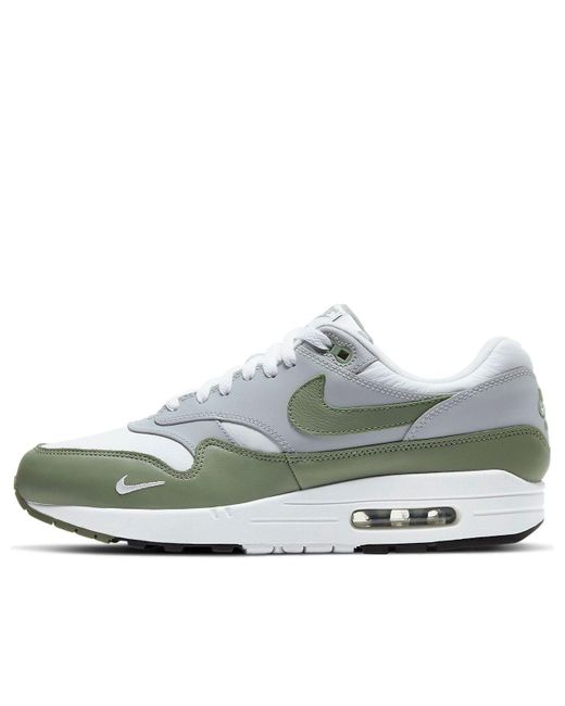 Nike White Air Max 1 Premium 'Spiral Sage' for men