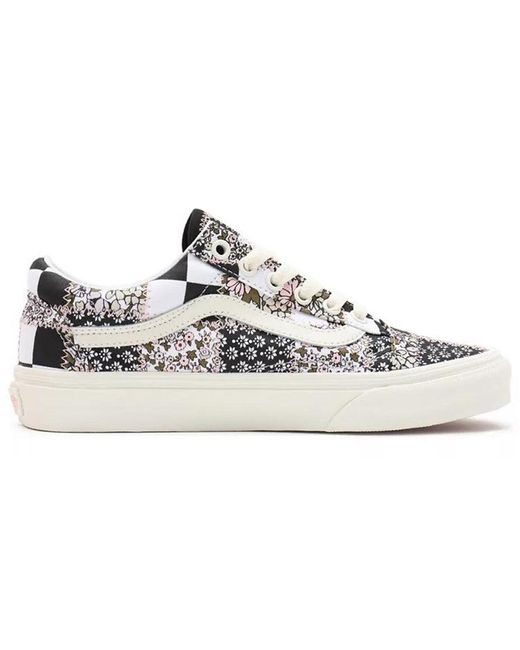 Vans White Old Skool 'Patchwork Floral' for men