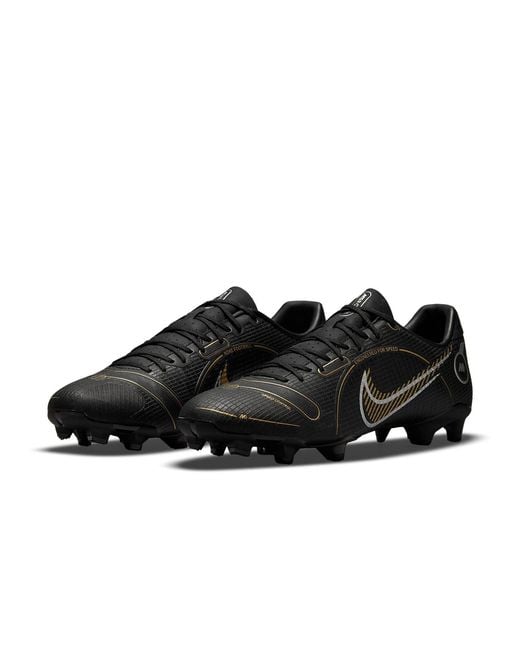 Nike Black Mercurial Vapor 14 Academy Mg Metallic' for men