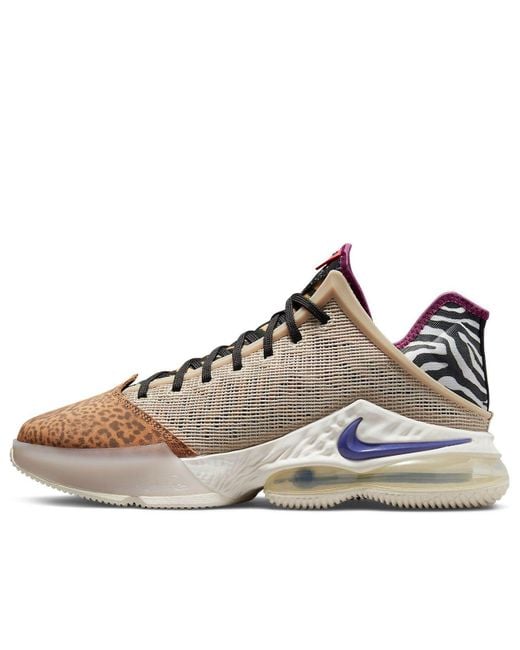 Nike Brown Lebron 19 Low 'Safari' for men