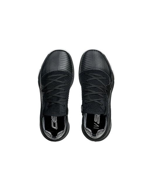 Under Armour Black Curry 4 Low for men