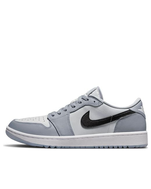 Nike Gray 1 Low Golf 'Wolf' for men