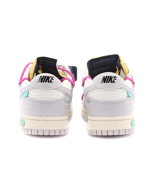 Nike Purple X Off- Dunk Low 'Lot 30 Of 50' for men